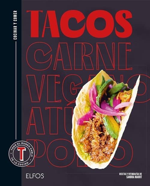 Cocinar y comer . tacos