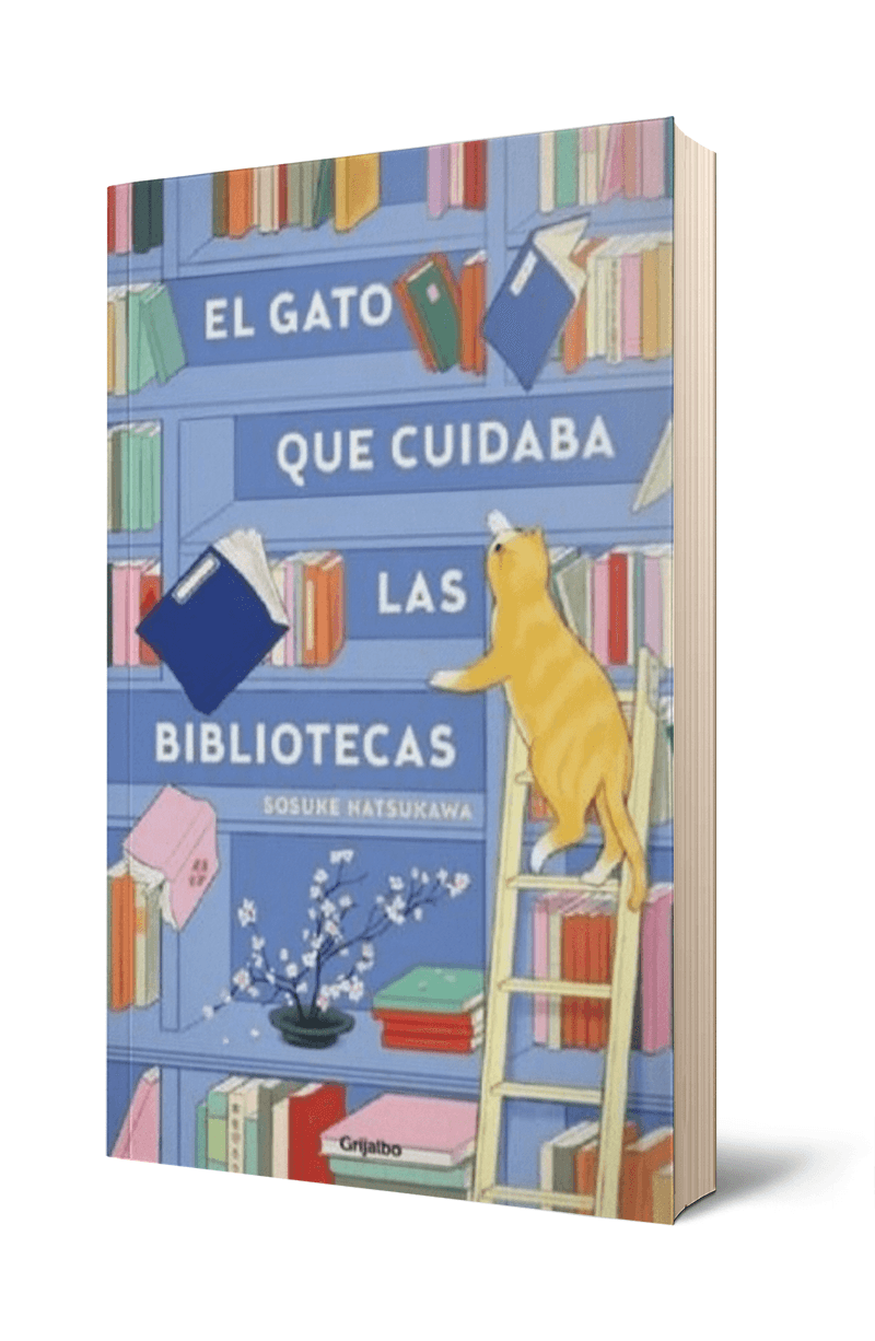 El gato que cuidaba las bibliotecas